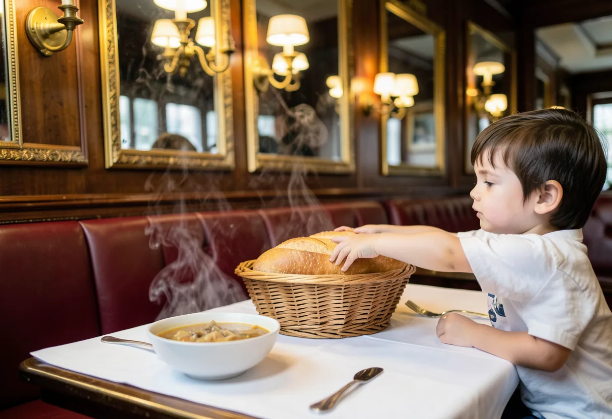 Brasserie Dining with Kids